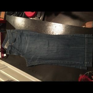 Ny&co denim wide leg crop pants